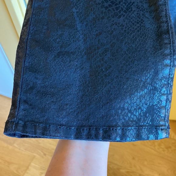 Suko jeans snakeskin print black 16 - Picture 9 of 9